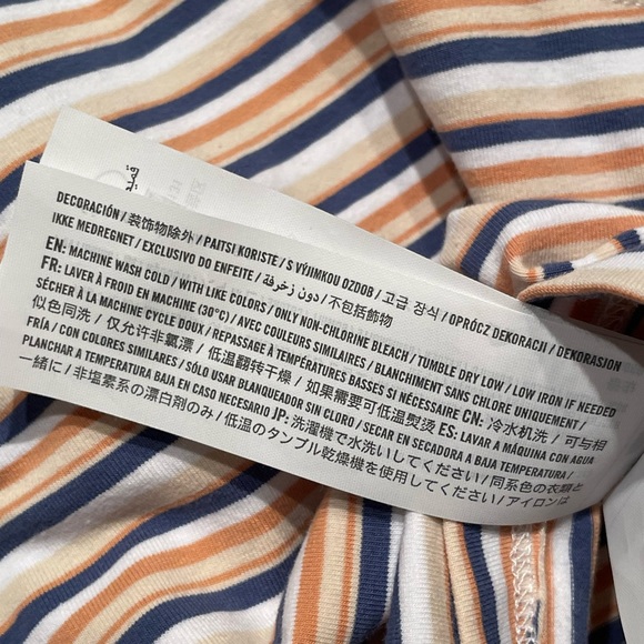 NWT ABERCROMBIE & FITCH Multi-Stripe Essential Polo Tank - Picture 4 of 8